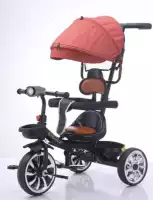Трёхколёсный велосипед Cozy QC-2 черный, красный